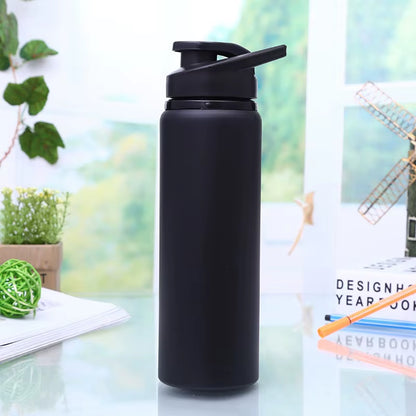 1/2/3PCS Portable Stainless Steel Water Bottle Leisure Cycling Drinking Water Bottle Outdoor Sports Travel Water Glass