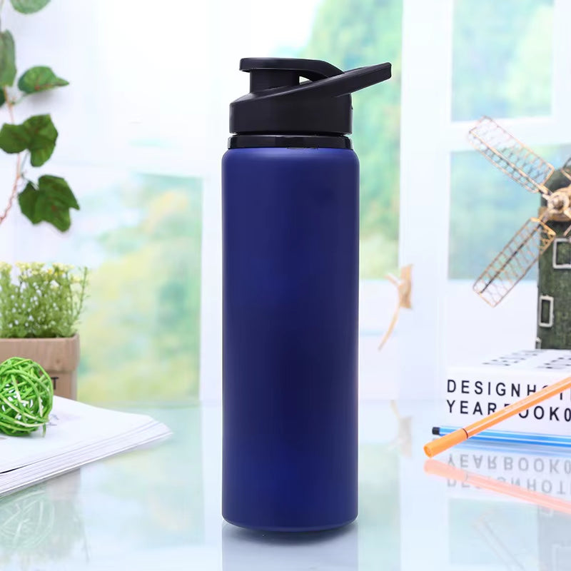 1/2/3PCS Portable Stainless Steel Water Bottle Leisure Cycling Drinking Water Bottle Outdoor Sports Travel Water Glass