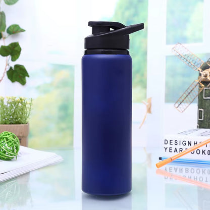 1/2/3PCS Portable Stainless Steel Water Bottle Leisure Cycling Drinking Water Bottle Outdoor Sports Travel Water Glass