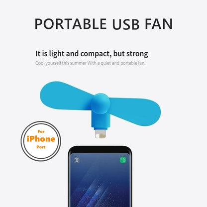 Cell Phone Fan for Iphone, Compatible for Iphone 4/5/6/6S/7/8 Plus, X, XS Max, XR, 11/12/13/14 Mini plus Pro Max SE 2/3, Not Compatible for Iphone 15/16 and Latest Series (Color X4)