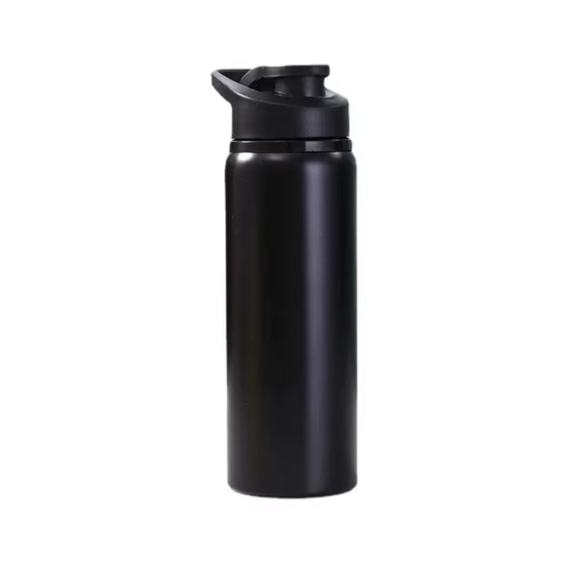 1/2/3PCS Portable Stainless Steel Water Bottle Leisure Cycling Drinking Water Bottle Outdoor Sports Travel Water Glass